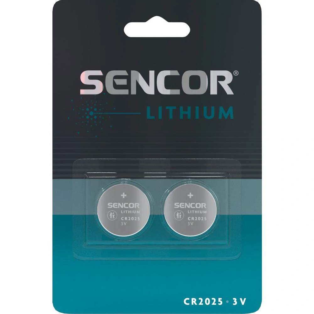 SBA CR2025 2BP Li SENCOR