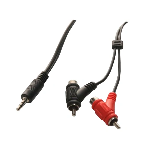 PremiumCord Kabel Jack 3.5mm-2xCINCH+2xCINCH M/M 2mPremiumCord Kabel Jack 3.5mm-2xCINCH+2xCINCH M/M 2m