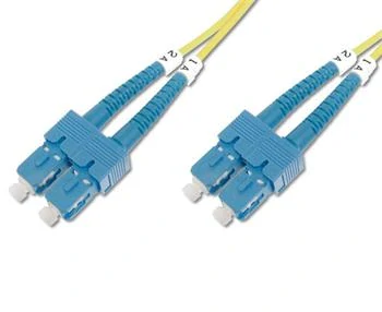 DIGITUS Fiber Optic Patch Cord, SC to SC Singlemode 09/125 µ, Duplex Length 3m