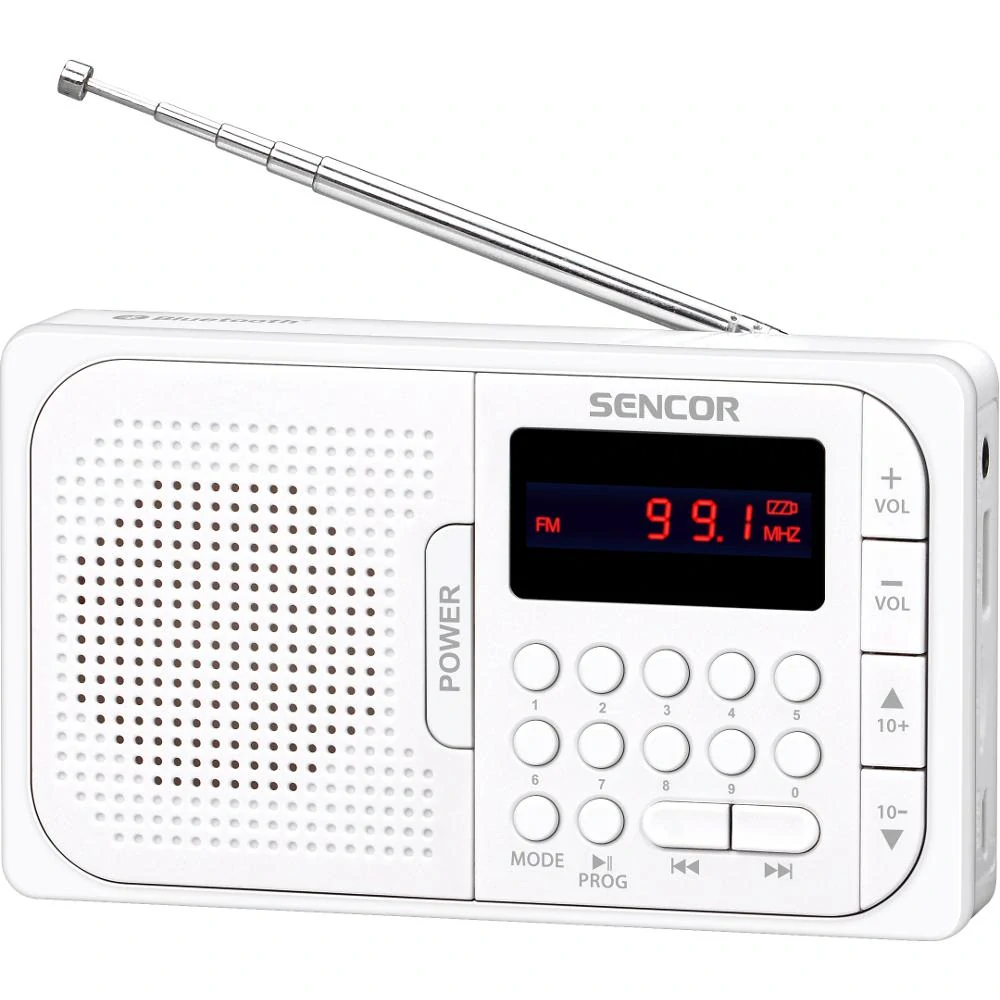 SRD 216 WH FM/BT/USB/SD SENCOR