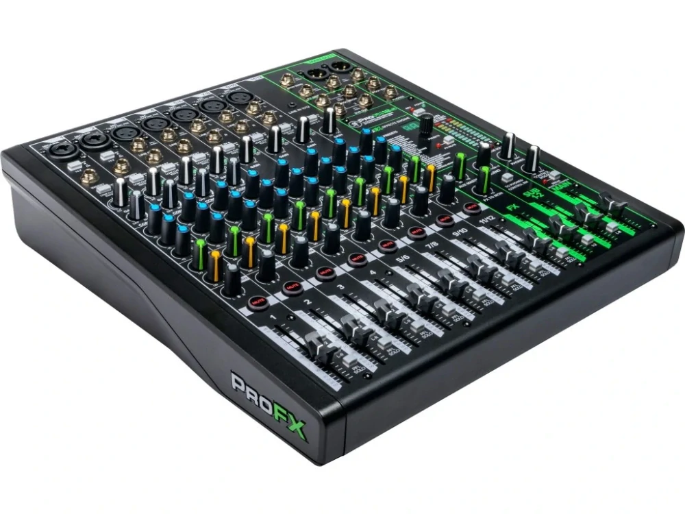 Pronájem - Mackie ProFX12v3, 12-ti kanálový mixážní pult s efektovou jednotkou