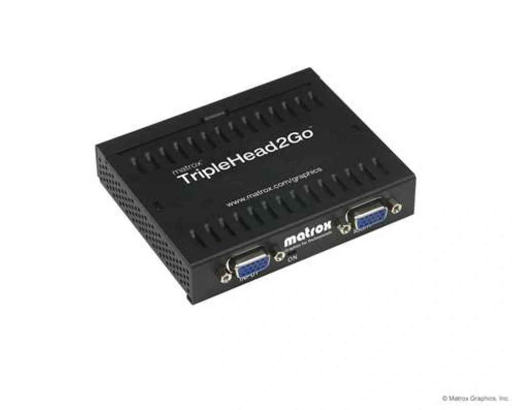 Pronájem - Matrox TripleHead2Go, analog T2G-A3A-EUF