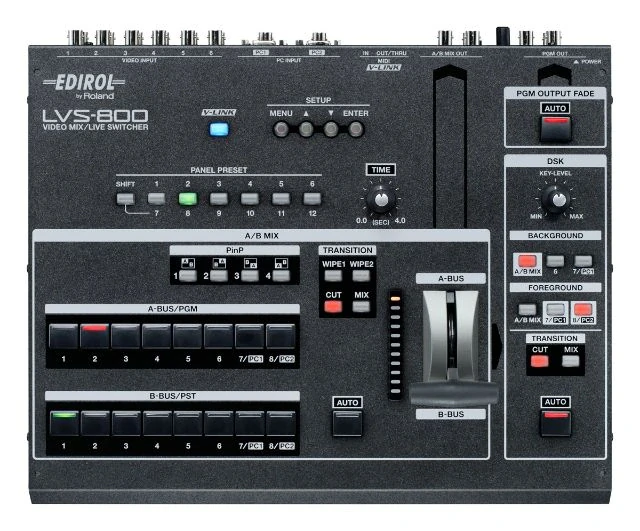 Pronájem - Videorežie efektová Edirol LVS 800, Edirol V-8, Edirol V-4EX