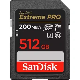 Sandisk Extreme PRO SDXC 512GB