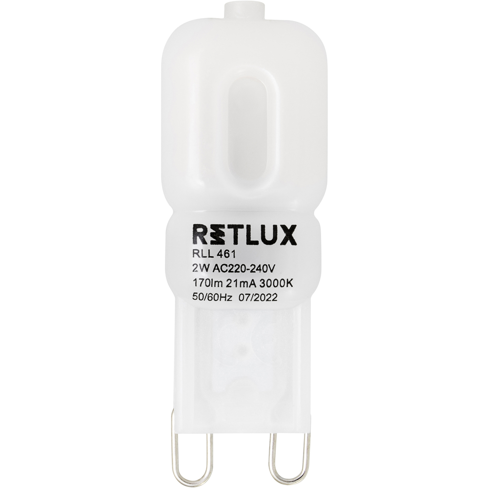 RLL 461 G9 2W LED WW RETLUX