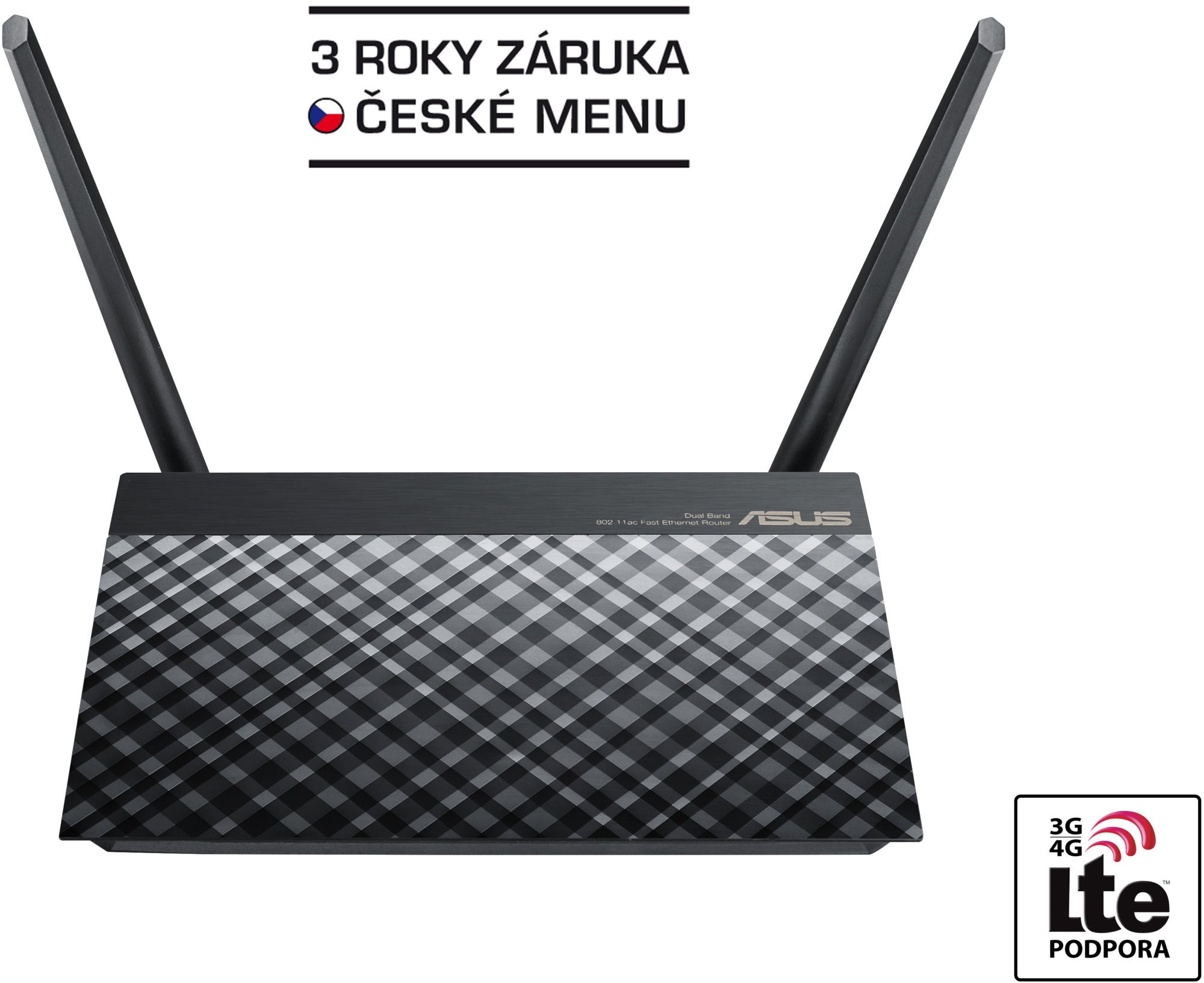 Asus RT-AC750 Wifi router + 25ks RPi3