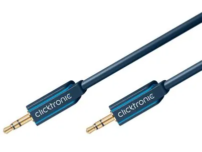 ClickTronic HQ OFC kabel Jack 3,5mm - Jack 3,5mm stereo, M/M, 1m