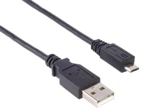 GP USB-A na Micro USB kabel 20cm - POUŽITÝ