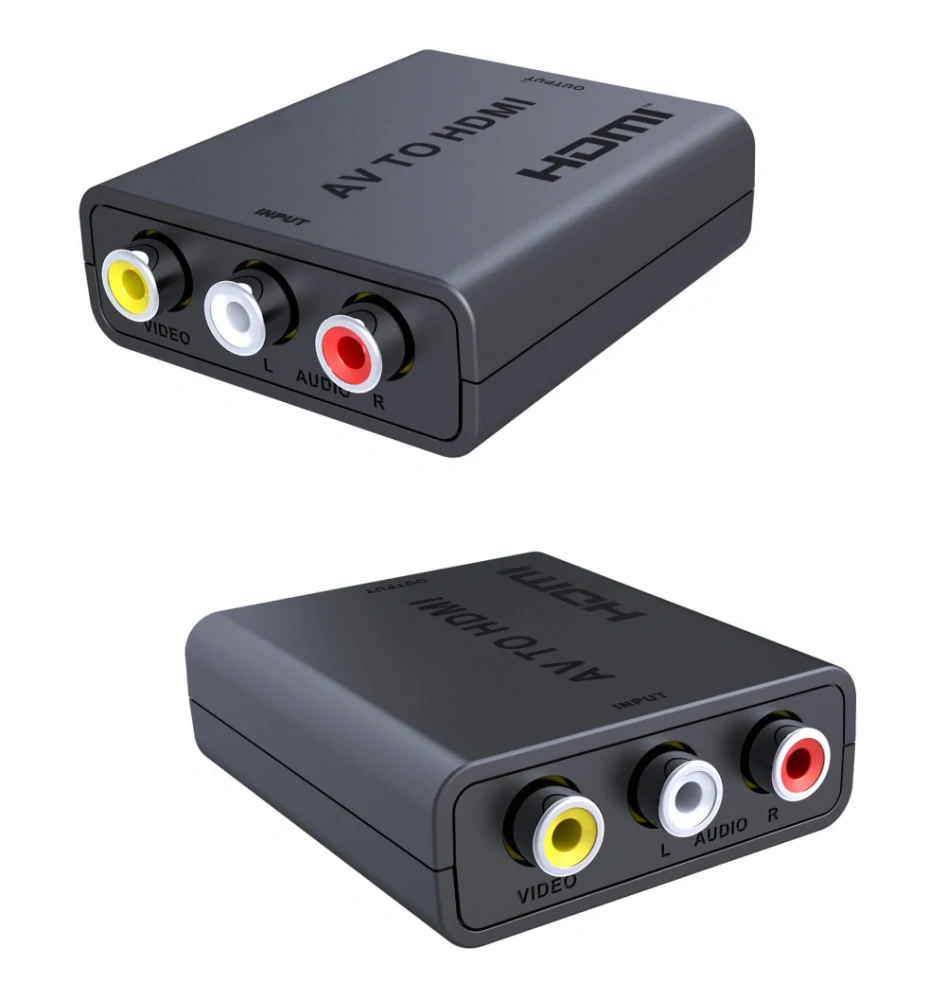 PremiumCord převodník AV kompozitního signálu a stereo zvuku na HDMI 1080P