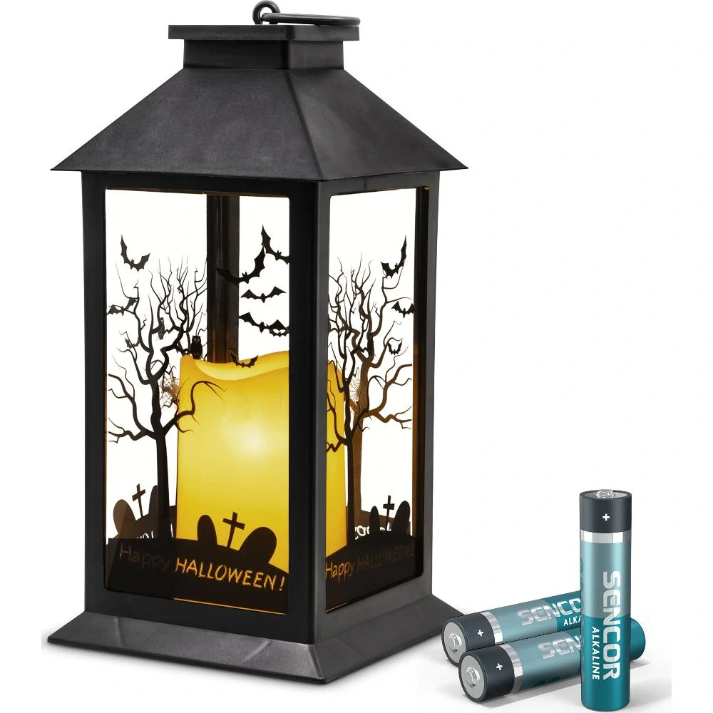 RHW 008 Černá lucerna 1 LED WW RETLUX