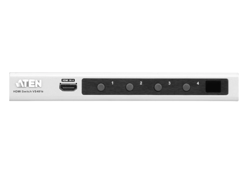 ATEN 4 port HDMI switch 4 PC - 1 HDMI VS-481B 4K video, automatický