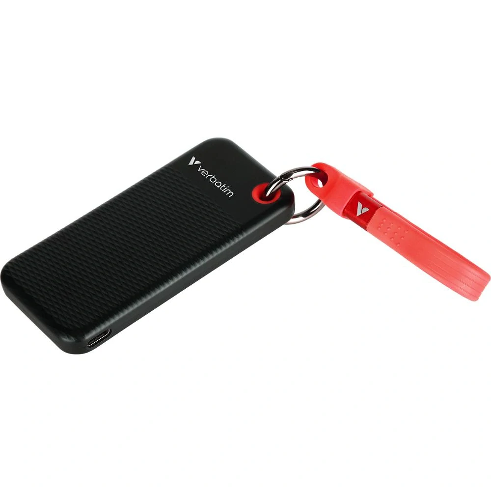 VERBATIM SSD ext. 1TB USB 3.2 bck/red