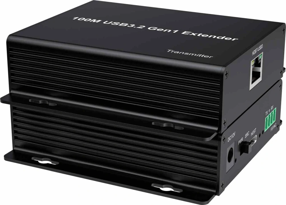 PremiumCord 4-port USB 3.2  5Gbps extender po Cat5/Cat5e/Cat6 do 100m