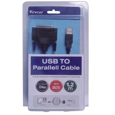 PremiumCord USB printer kabel USB na paralelní port (DB25F)