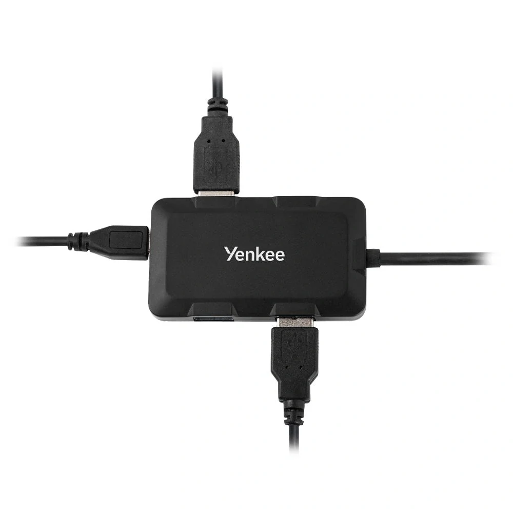 YHB 4341BK Hub 4x USB 3.0 černý YENKEE