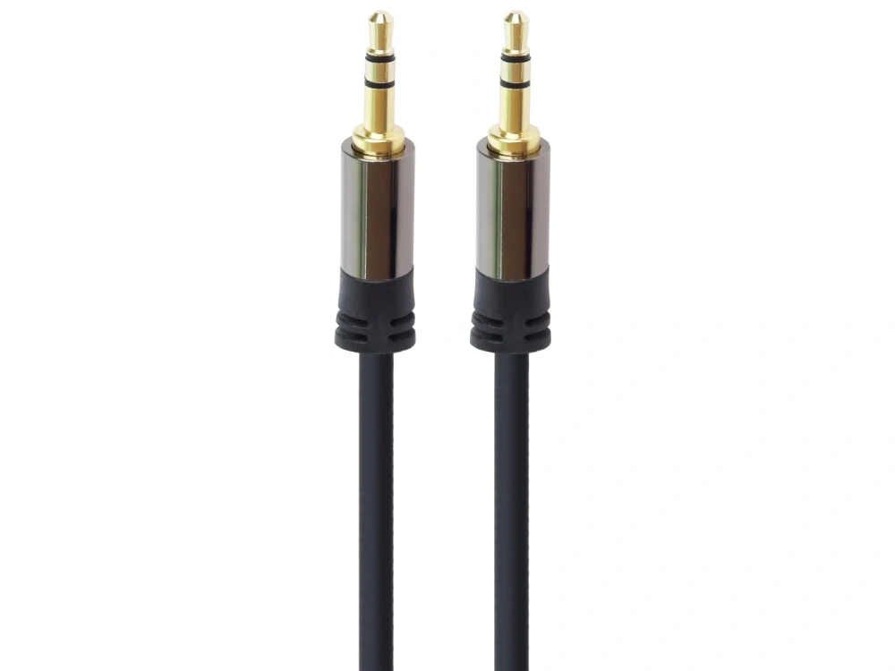 PremiumCord HQ stíněný kabel stereo Jack 3.5mm - Jack 3.5mm M/M 5m