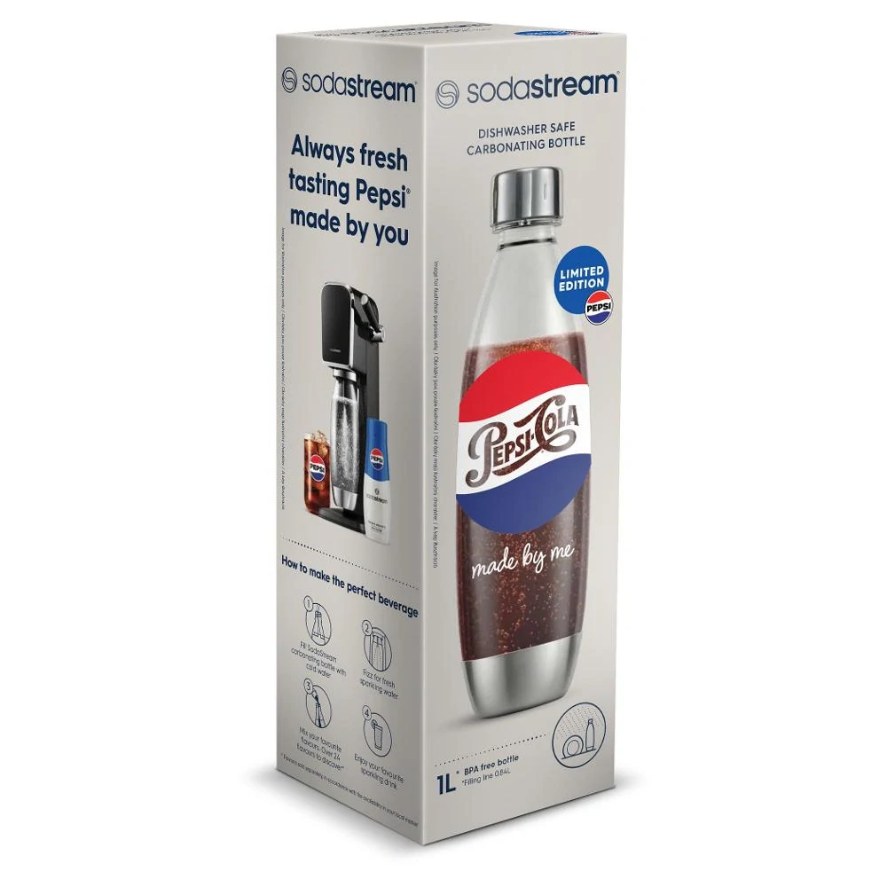 Lahev FUSE 1l Metal PEPSI do myčky SODA