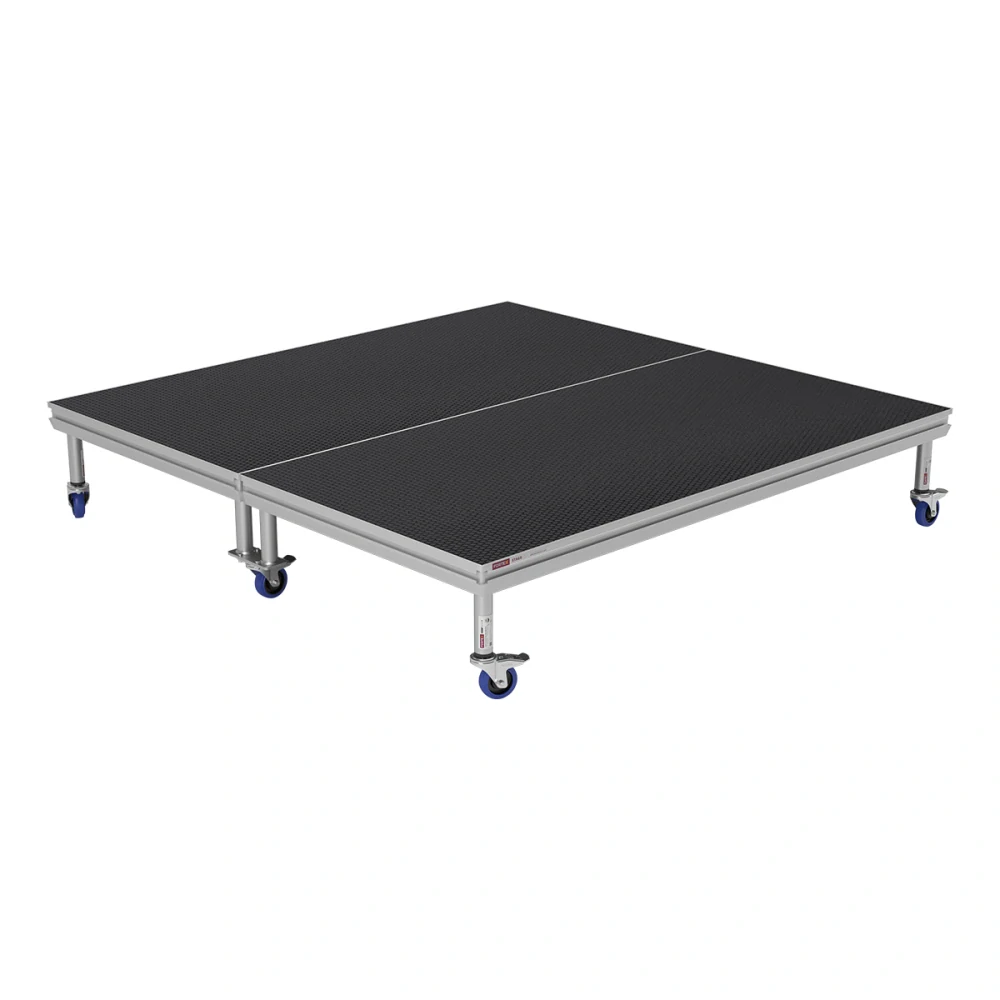 Noha FORTEX SAGE750 s kolečky/brzdou, výška pódia 80 cm