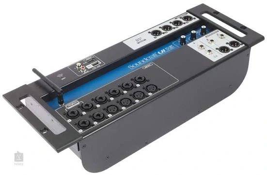 Pronájem - Digitální mixážní pult s 16 kanály (ovládaný dálkově pomocí Wi-fi) - Soundcraft Ui16