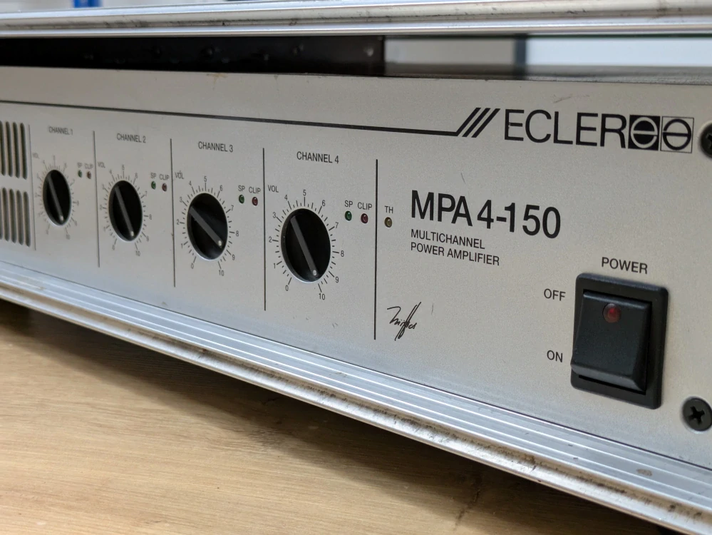 Pronájem - Zesilovač Eckler MPA-4 150
