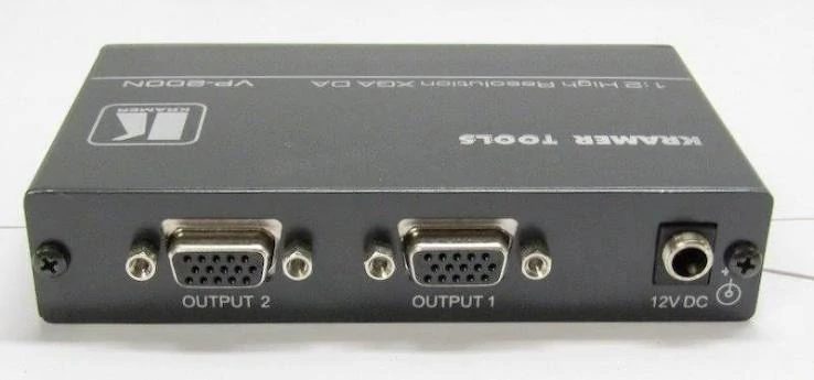 Pronájem - Aktivní rozbočovač + zesilovač VGA signálu, Kramer VP 200N