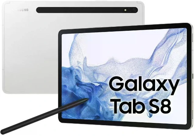 Pronájem - Samsung Galaxy Tab S8 (Wi-Fi) stříbrný