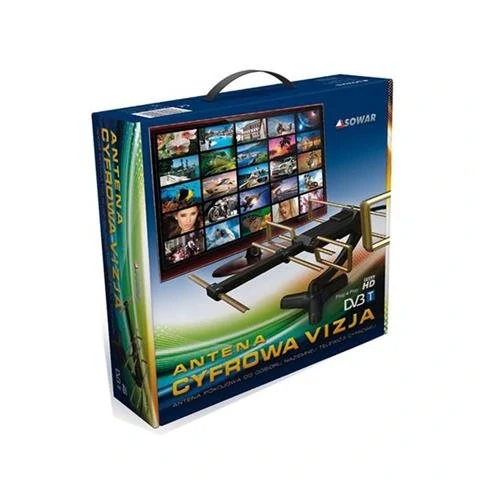 DVB-T/T2 pokojová anténa SOWAR VIZJA, UHF