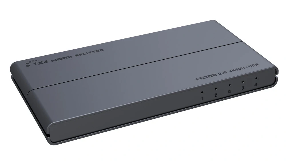 PremiumCord HDMI 2.0 splitter 1-4 porty, 4K x 2K/60Hz, FULL HD, 3D,podpora HDR