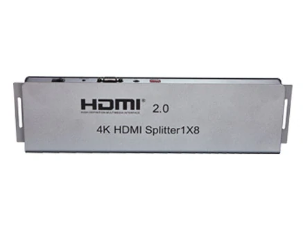 PremiumCord HDMI 2.0 splitter 1-8 portů, 4K x 2K/60Hz, FULL HD, 3D, repeater v setu