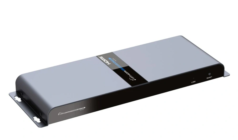PremiumCord HDMI 1-8 splitter+extender po CAT6/6a/7, FULL HD, 3D
