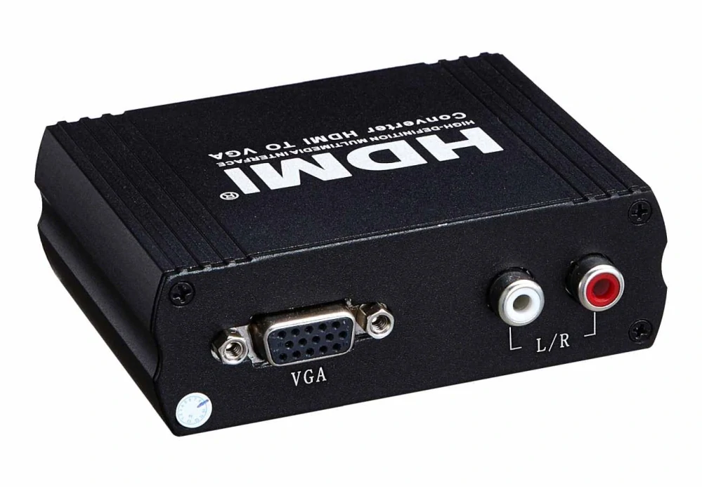 PremiumCord HDMI elektronický konvertor na VGA + audio L/R