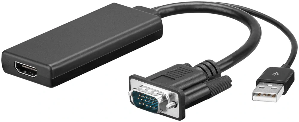 PremiumCord VGA+audio elektronický konvertor na rozhraní HDMI