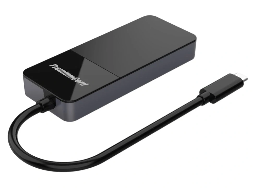 PremiumCord Adaptér USB-C (DP1.4) na 3xHDMI2.0 (triple 4K) MST Adapter