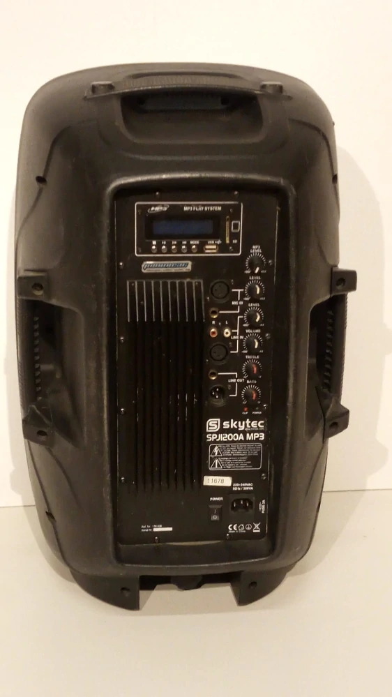 Reproduktor aktivní 300/360W Skytec SPJ-1200a mp3 - pronájem