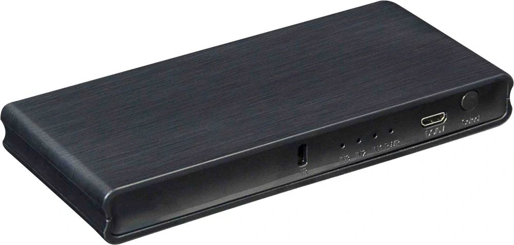 PremiumCord 4K@60Hz HDMI switch 3:1 plastový s dálkovým ovladačem