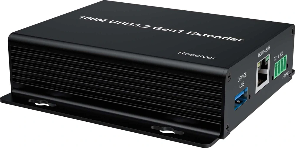 PremiumCord 4-port USB 3.2  5Gbps extender po Cat5/Cat5e/Cat6 do 100m