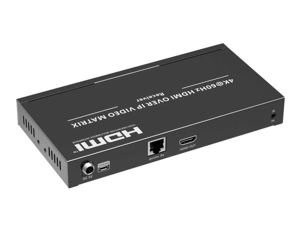 PremiumCord 4K HDMI over IP Matrix přijímač pro matrixové zapojení více vysílačú na více přijímačů