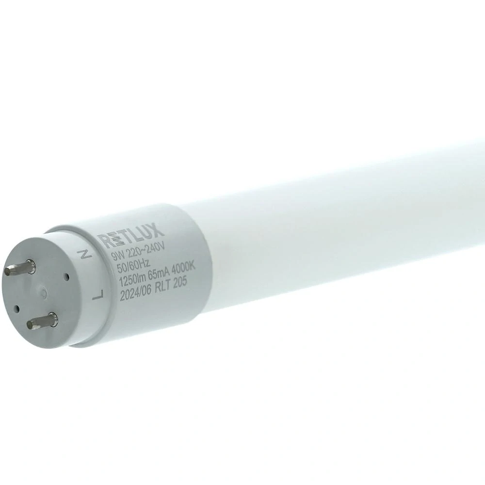 RLT 205 LED trubice 60cm 9W CW D RETLUX