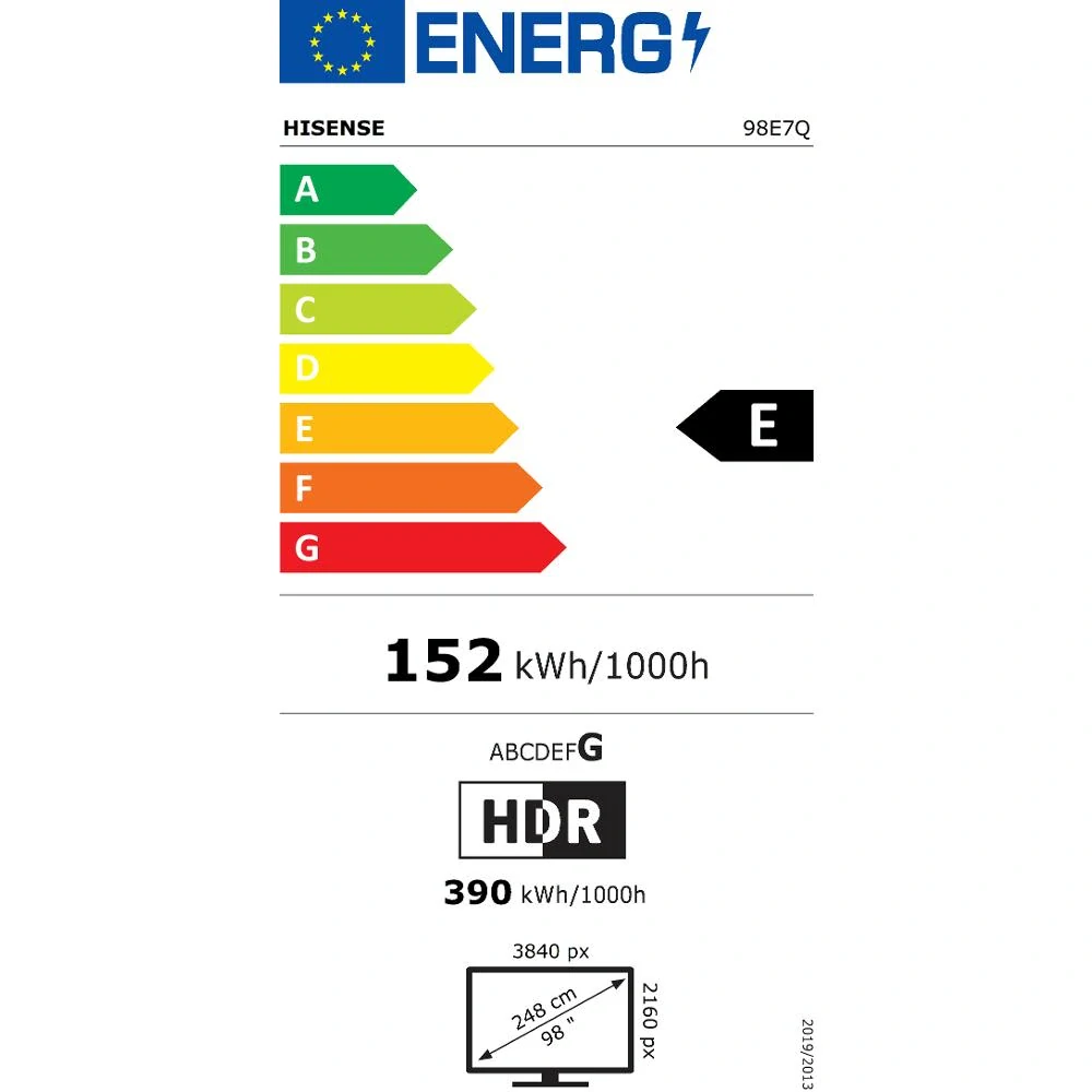 98E7Q QLED TV HISENSE