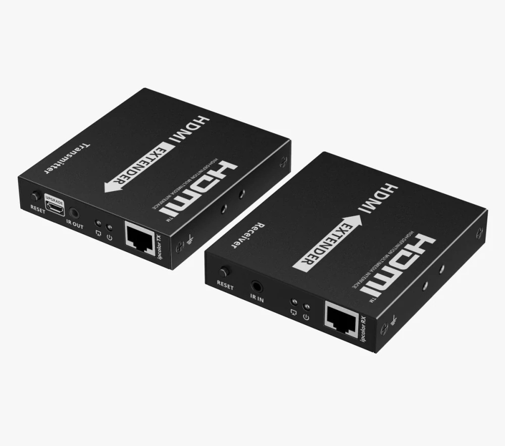 PremiumCord HDMI extender na 120m přes LAN, over IP