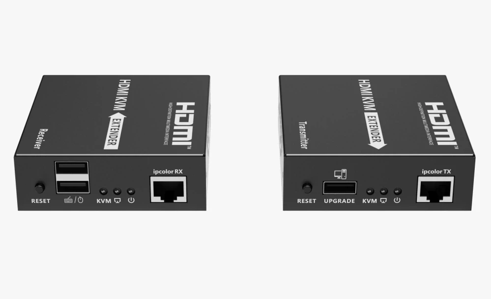 PremiumCord HDMI KVM extender s USB na 120m přes Cat5/6, bez zpoždění