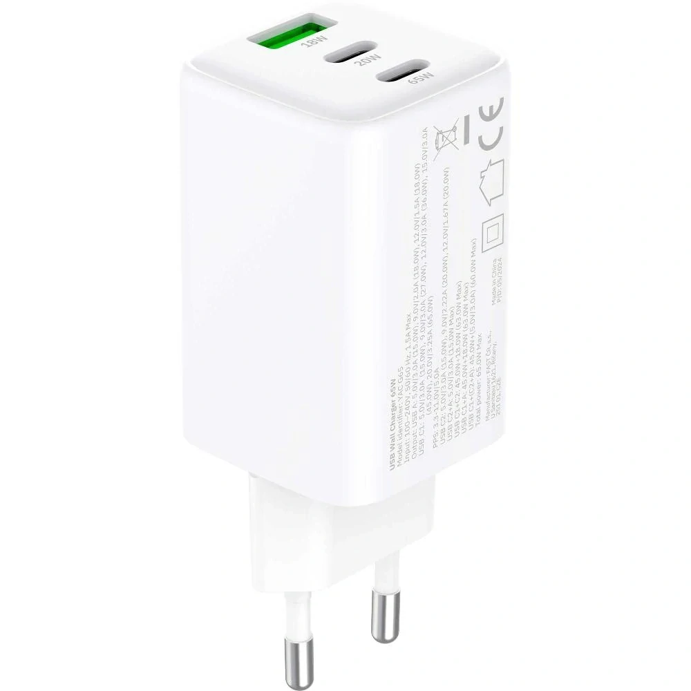 YAC G65 VOLT Nabíječka 65W/ 3xUSB YENKEE