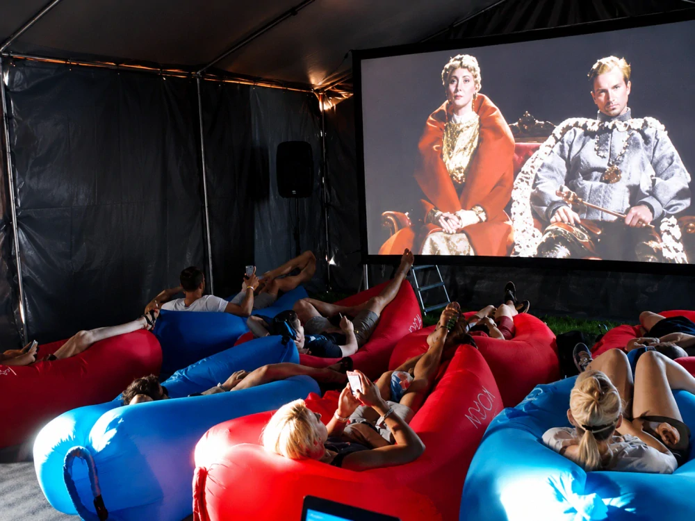 Pronájem - Filmový stan 8x6m, výška 2,5m