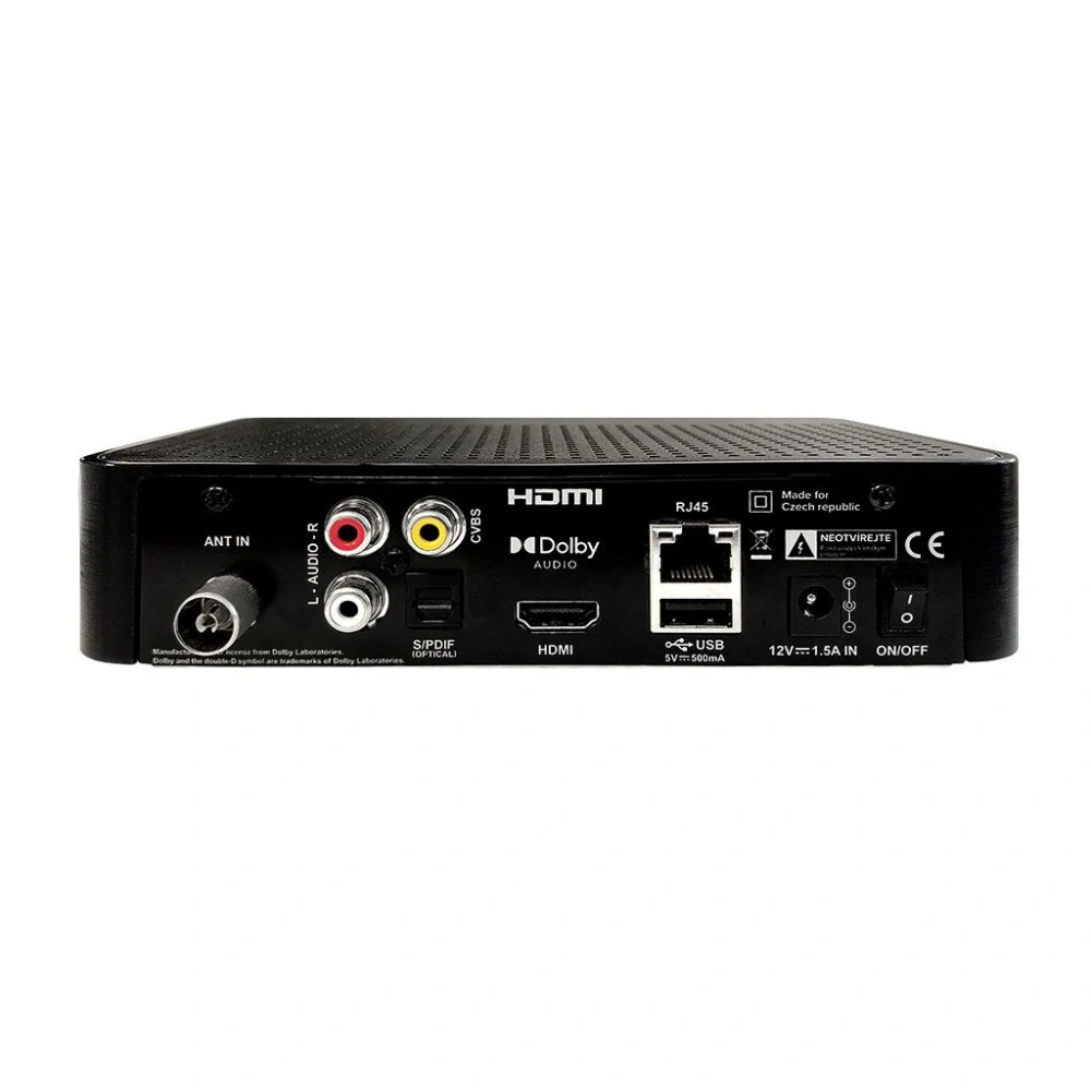 TESLA HYbbRID TV T200 - DVB-T2 H.265 (HEVC) přijímač s HbbTV