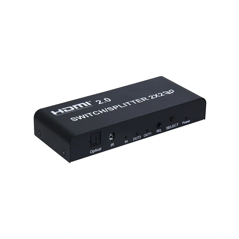 PremiumCord HDMI switch 2:2 , 4K@60Hz, 1080p s dálkovým ovladačem