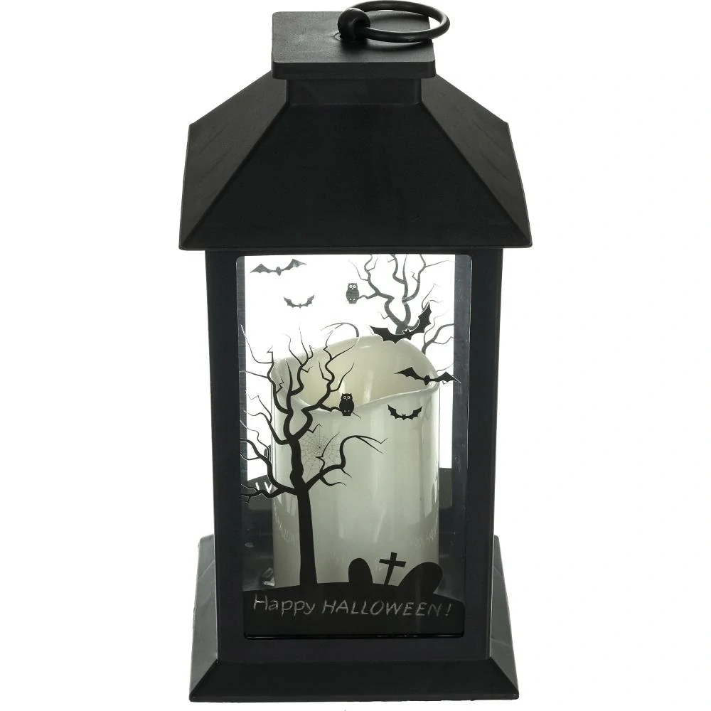 RHW 008 Černá lucerna 1 LED WW RETLUX