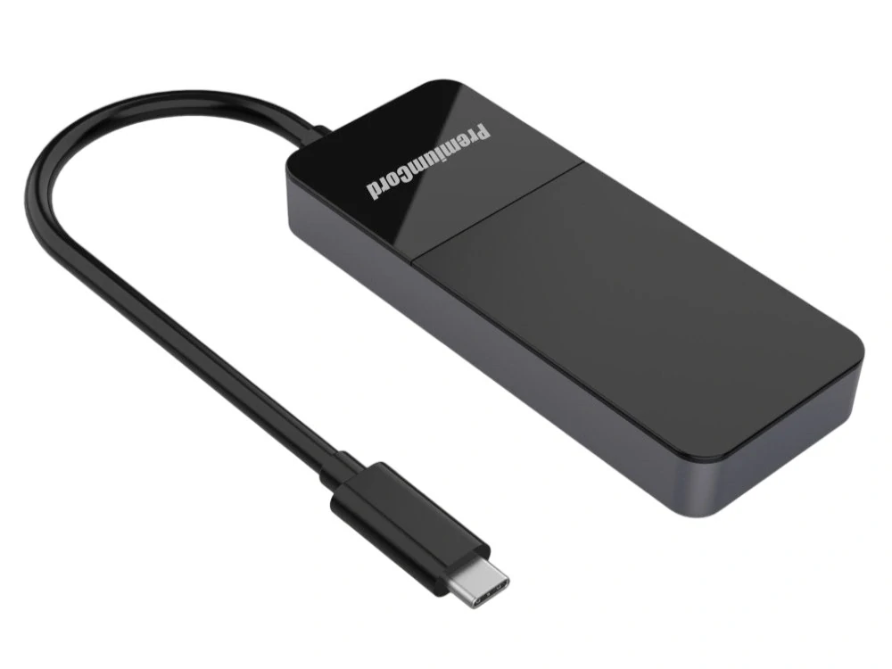 PremiumCord Adaptér USB-C (DP1.4) na 3xHDMI2.0 (triple 4K) MST Adapter