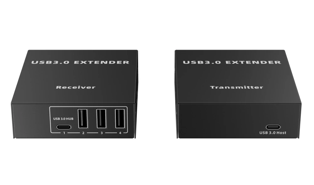 PremiumCord 4-port USB 3.0 extender po Cat5/Cat5e/Cat6 do 100m