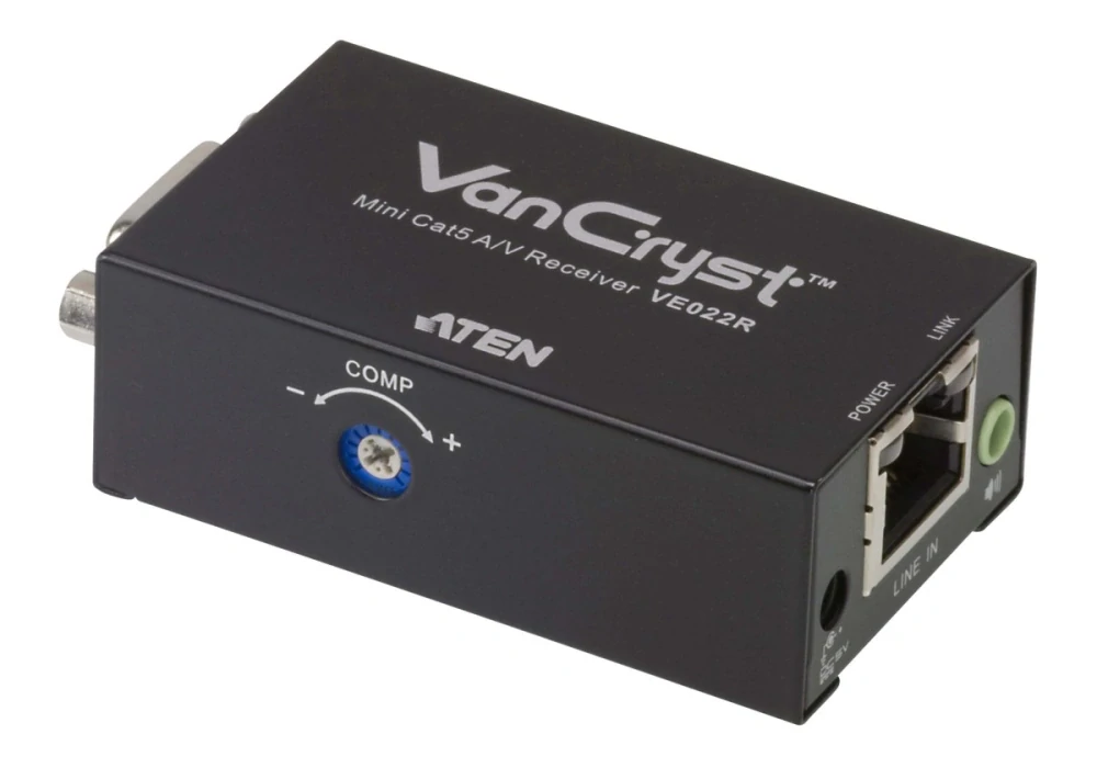 ATEN Video extender VGA Mini + mono audio, 1920x1200 (30m)/1600x1200(100m)