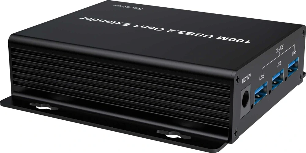 PremiumCord 4-port USB 3.2  5Gbps extender po Cat5/Cat5e/Cat6 do 100m